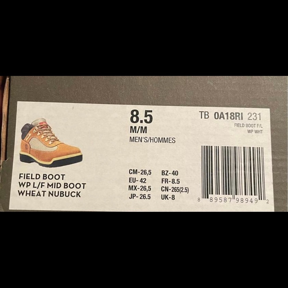 NWB Timberland boots.